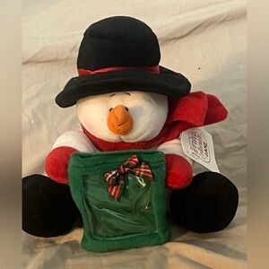 GANZ Christmas Memories Photo Cozy Frosty Snowman Heritage Collection
